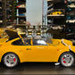 The Porsche 911 turbo S-Restoration project display.