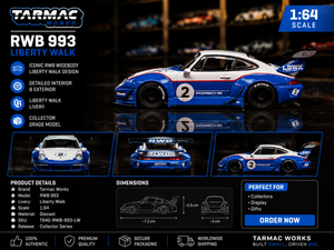 Porsche rwb 993 with container