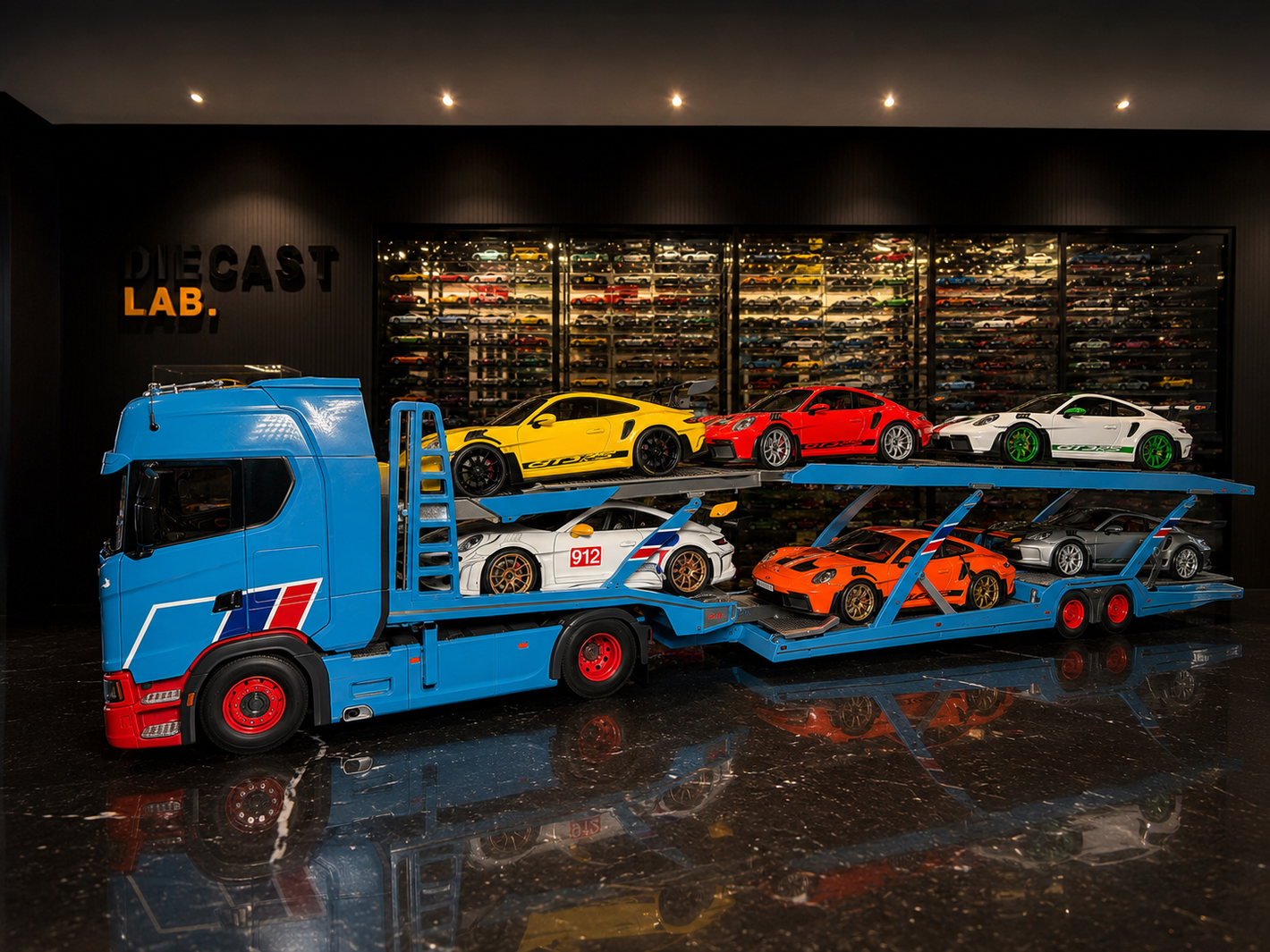 SCANIA CAR TRANSPORTER