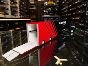 MERCEDES BENZ ACTROS RACING TRANSPORTER ADVAN