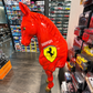 Ferrari Red Horse Sculpture – Life Size Fiberglass Display – 160 cm