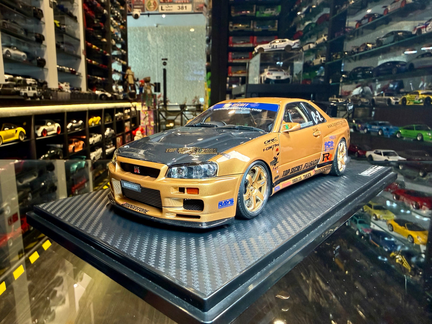 NISSAN GTR R34 TOP SECRET