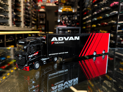 MERCEDES BENZ ACTROS RACING TRANSPORTER ADVAN