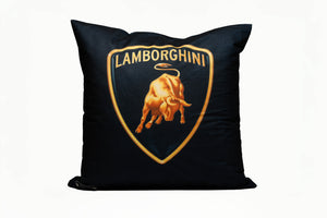 Lamborghini Logo Handmade Pillow