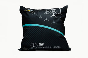 Mercedes motorsports "george russel" handmade pillow