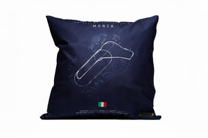 MONZA Circuit  racetrack map Handmade PIllow
