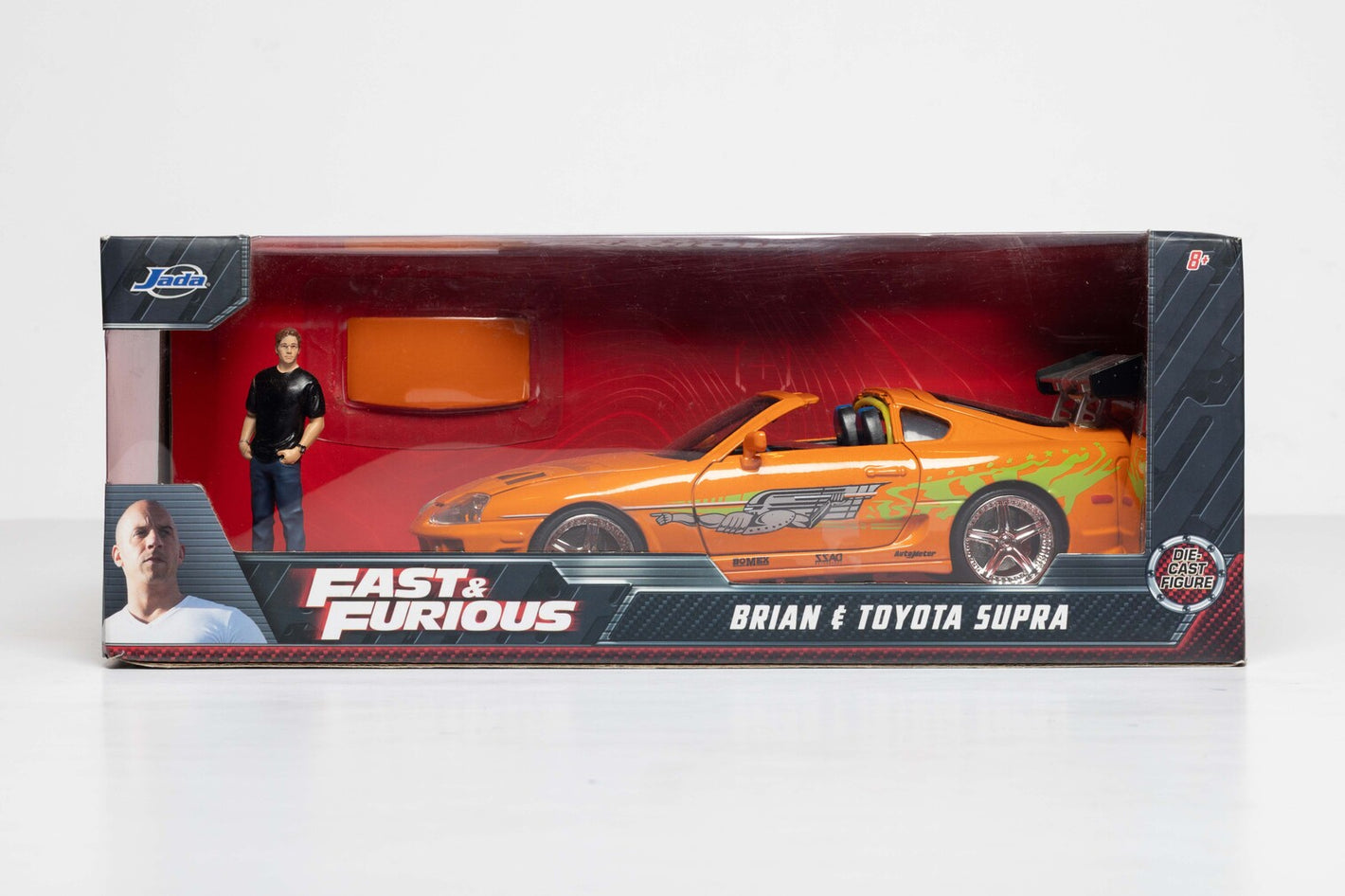 Brian and Toyota supra mk4 Targa fast and furious